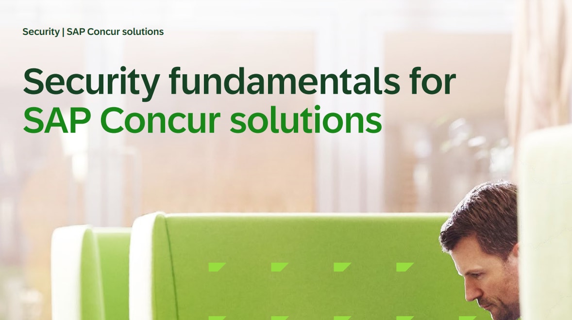 Security fundamentals for SAP Concur solutions